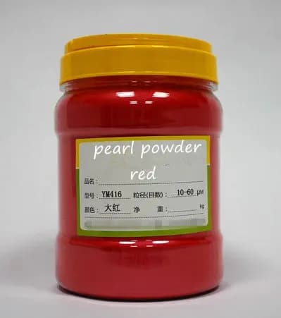 Pigment nacré polyvalent vert foncé, poudre de mica/perle violette pour le maquillage 500 g/lot, pou