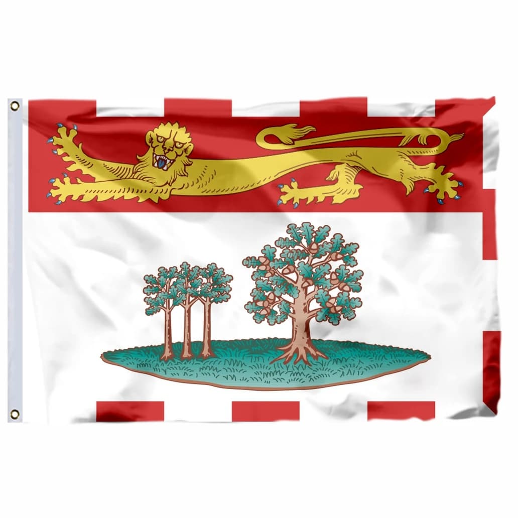 Drapeau des 13 provinces du Canada, choix de tailles : 21x14 cm / 2x3 pi / 3x5 pi / 45x30 cm / 30x20