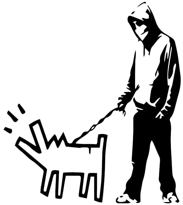 Autocollants muraux Hip Hop Street Art, graffiti mural abstrait moderne, décoration murale pour adol