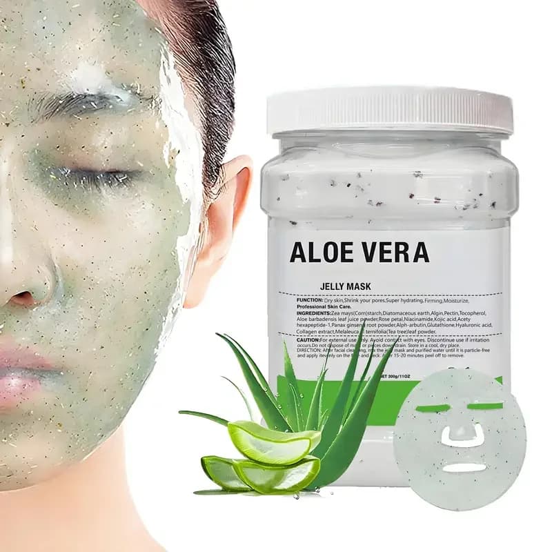 Masque hydratant et raffermissant pour le visage à base de poudre hyaluronique, MSI nourrissante, tr