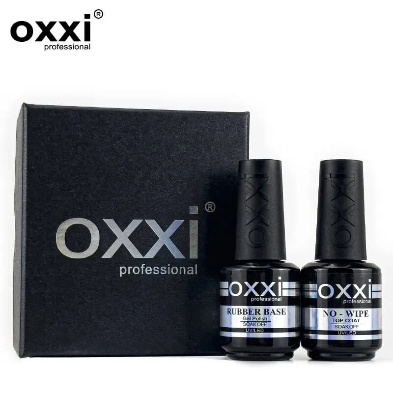 OXXI-Base de vernis à ongles en caoutchouc professionnel, gel UV, sans lingette, couche de finition 