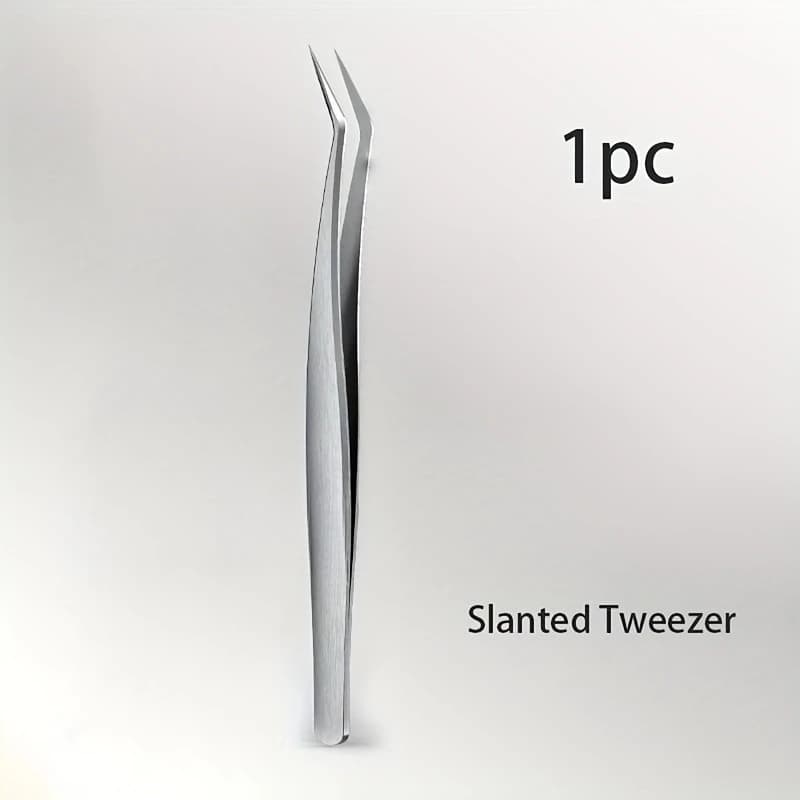 Pince à épiler pointue de précision en acier inoxydable, pince à sourcils pour maquillage de beauté,