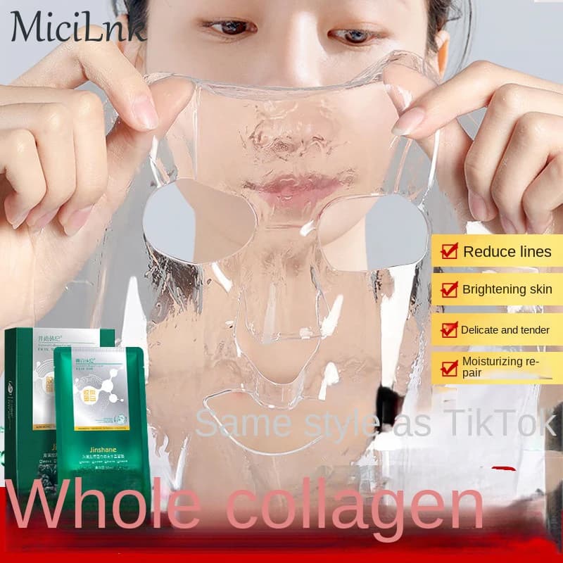 SeAbropérer-Masque en cristal de remplissage au collagène, MSI hydratante, déformable, élimination d