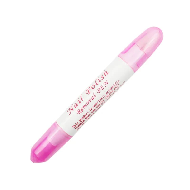 Stylo correcteur Nail Art pour enlever les erreurs avec 3 embouts, nouveau dissolvant de vernis à on