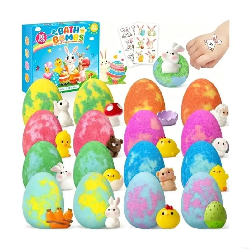 Bombes à bulles bain colorées pour les jeunes, chacune a une forme mignonne, crée une mousse riche a