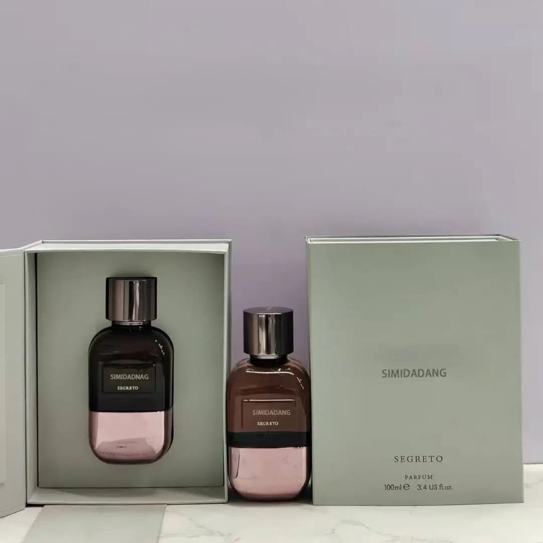 Secret Whisper 100ml Eau de Parfum, Parfum Boisé de Luxe avec Fleur d'Oranger et Bois de Santal, Vap