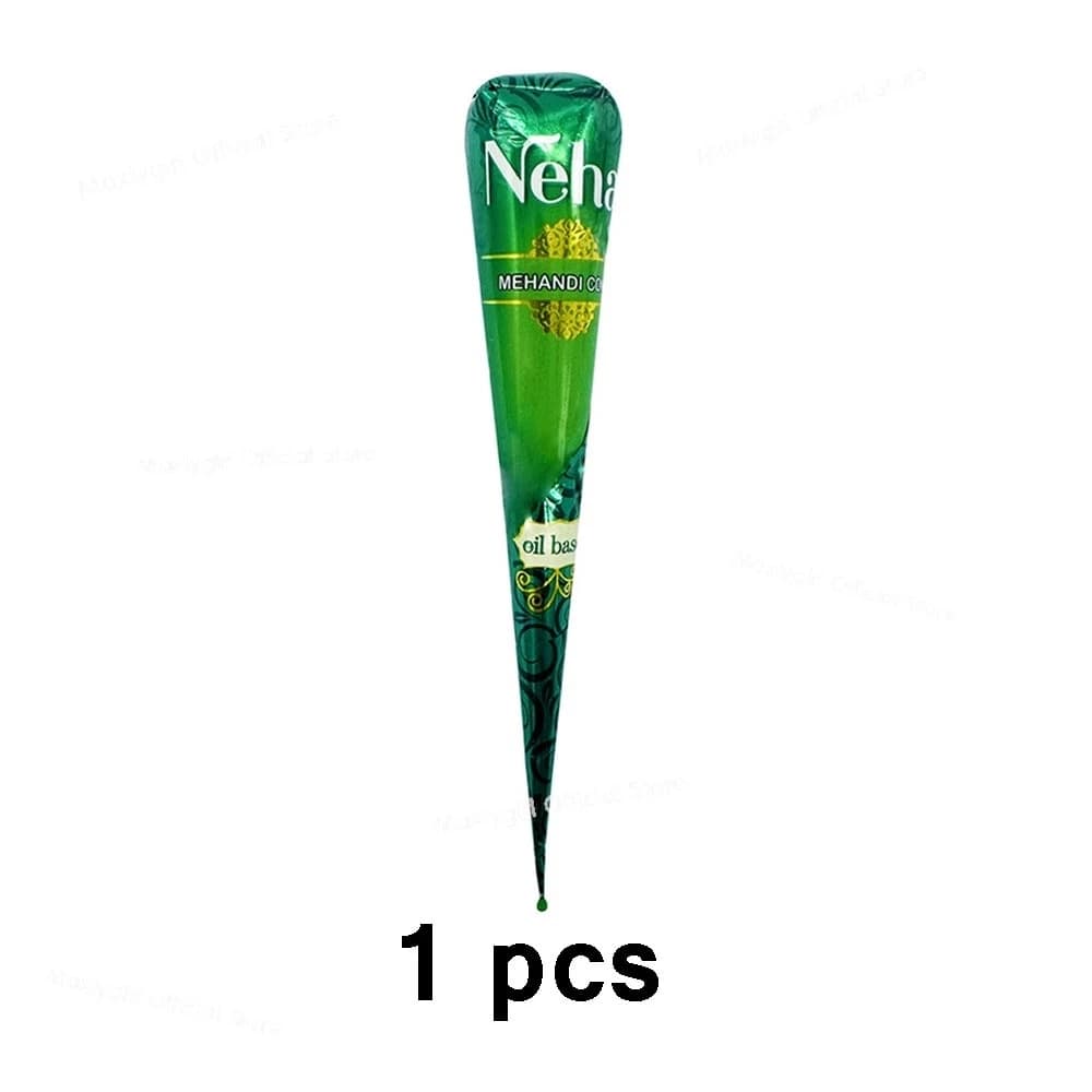 1/12 pièces crème au henné brun biologique naturel pur, crème de tatouage au henné brun, tatouage te