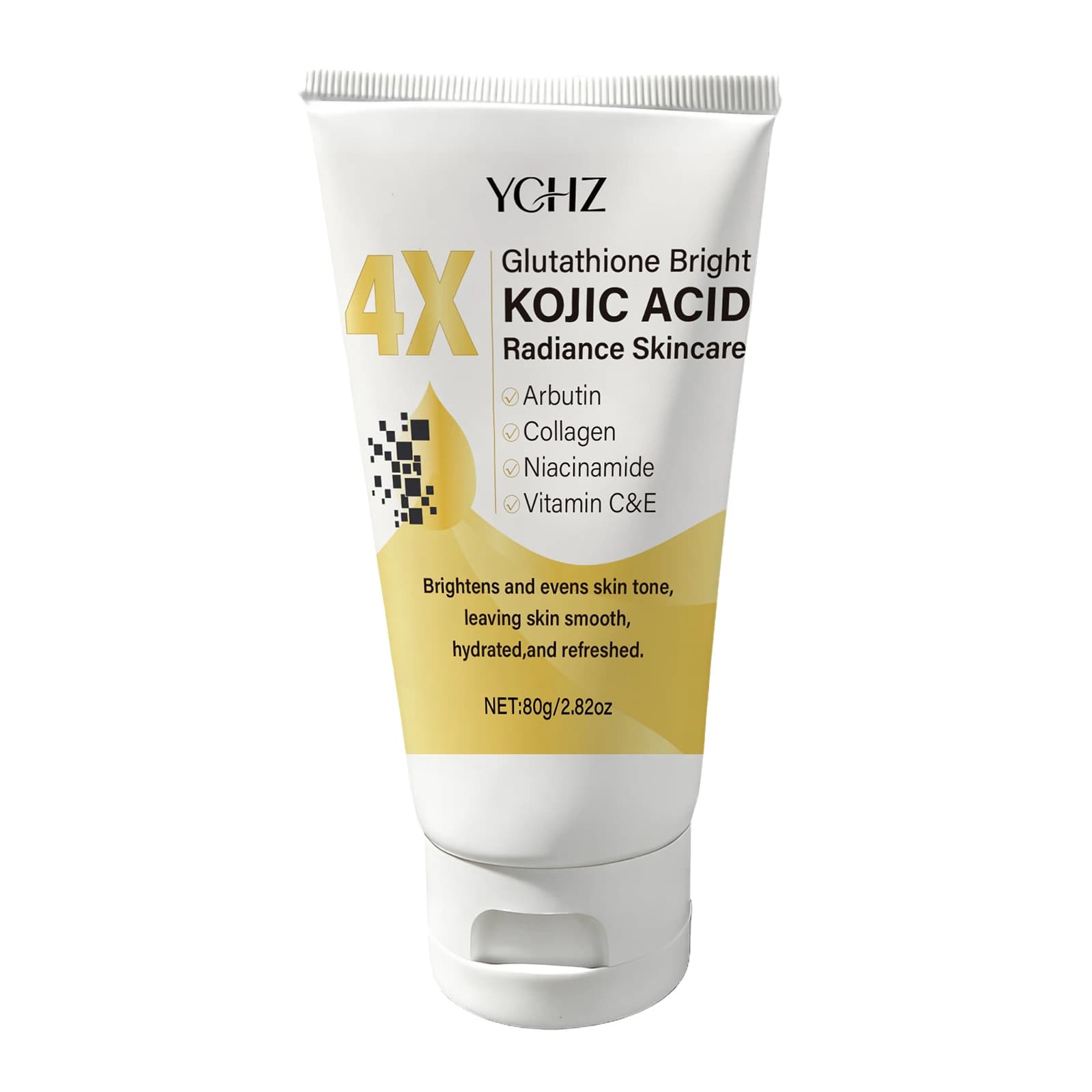 Crème pour le visage à l'acide kojique, unifie le teint, élimine les taches brunes et la terneur de 