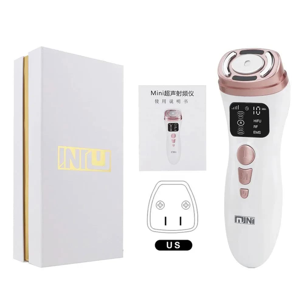 Mini appareil HIFU ultrasonique 2.0, machine RF pour le lifting du visage, rajeunissement de la peau