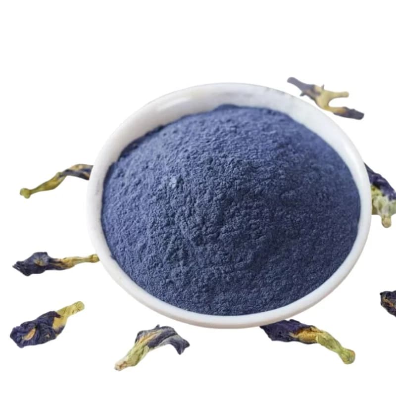 Poudre d'orchidée papillon naturelle, 200g, colorant bleu pour la fabrication de bougies à savon, ma