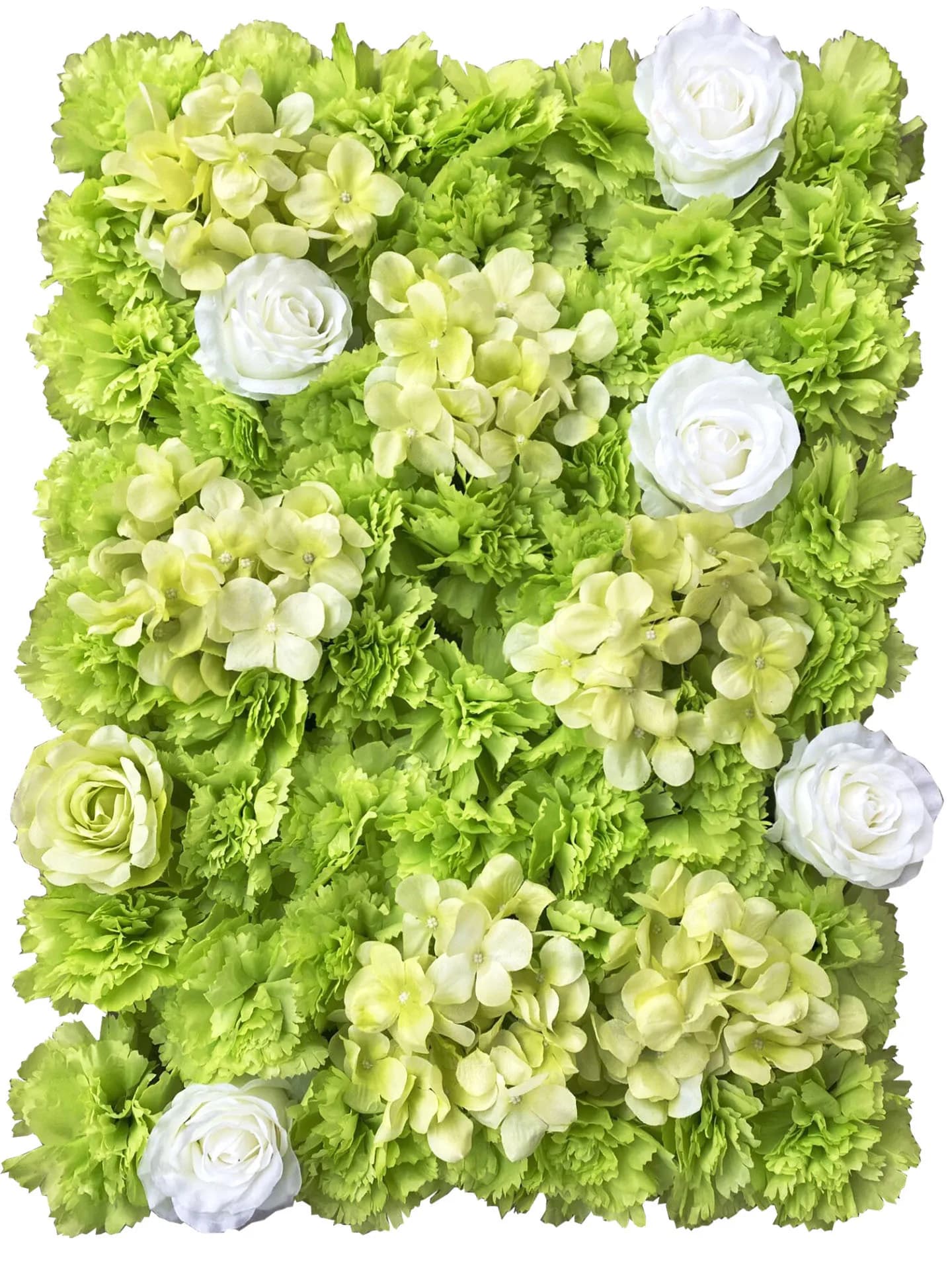 Mur d'oeillet artificiel, Rose, décoration de fond de mariage, photographie, Arrangement de scène de