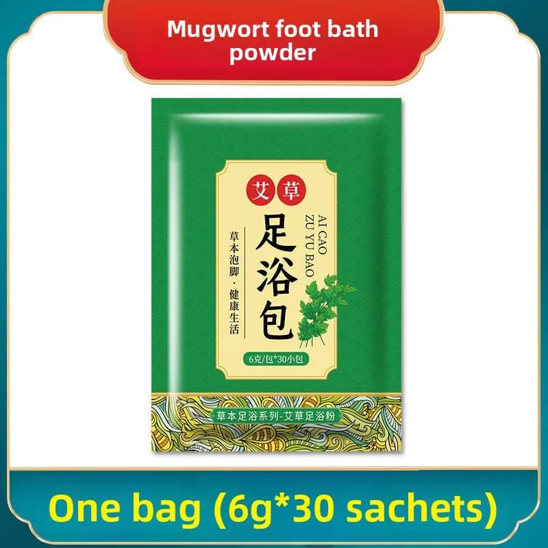 Poudre de bain à base de plantes au gingembre, 6x30 paquets, 6g par sac, pour usage domestique, vent
