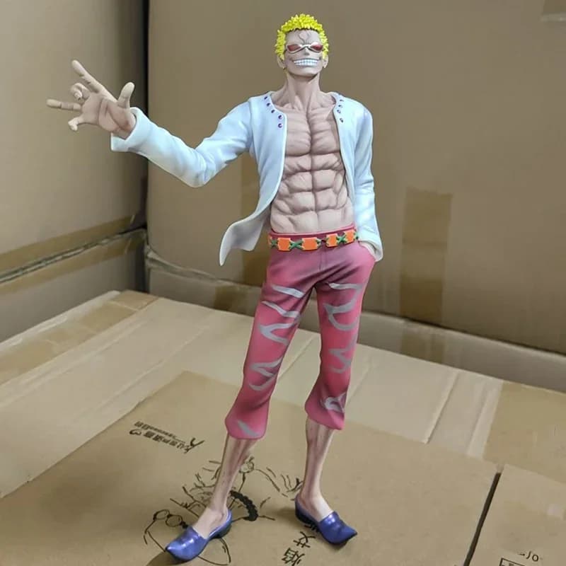 Figurine de dessin animé Donquixote Doflamingo, 29cm, une pièce, modèle d'action en Pvc, poupée de C