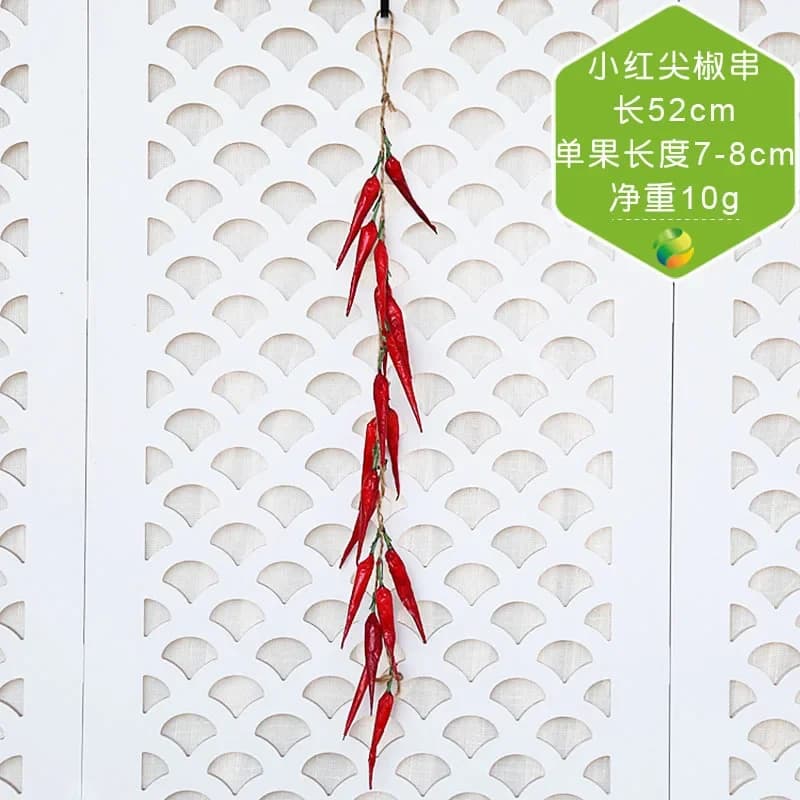 Cordes de Fruits et légumes artificiels, 50-60cm, pour maison, jardin, cuisine, maternelle, décorati