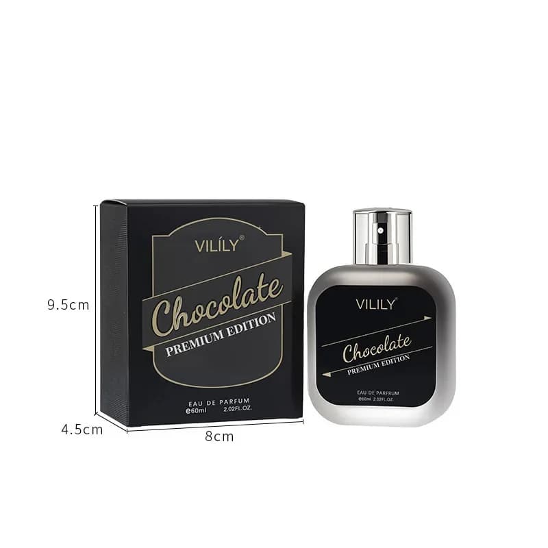 Vilily – parfum gastronomique pour hommes, 60ml, parfum au chocolat doux de qualité supérieure, char
