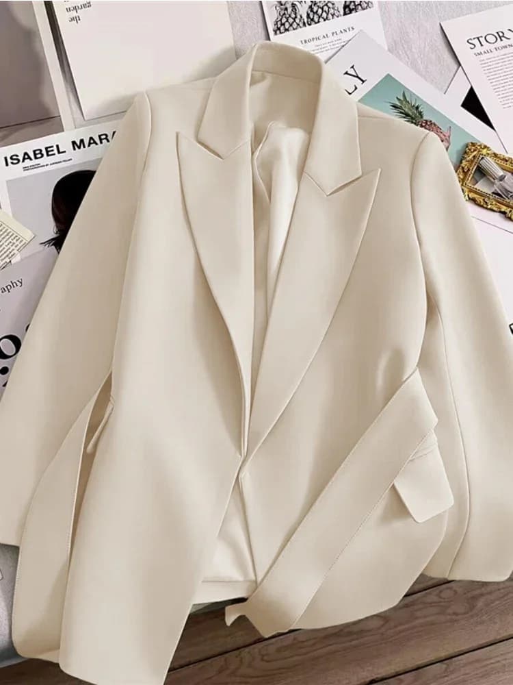 Blazer pour femme, printemps automne, nouveauté, vêtements d'extérieur, blazer de bureau pour femme,