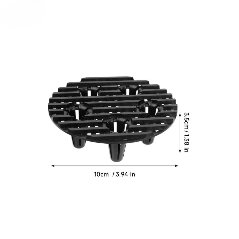 Entretoises épaissies pour trous de drainage de pots de fleurs, couverture en maille ronde respirant