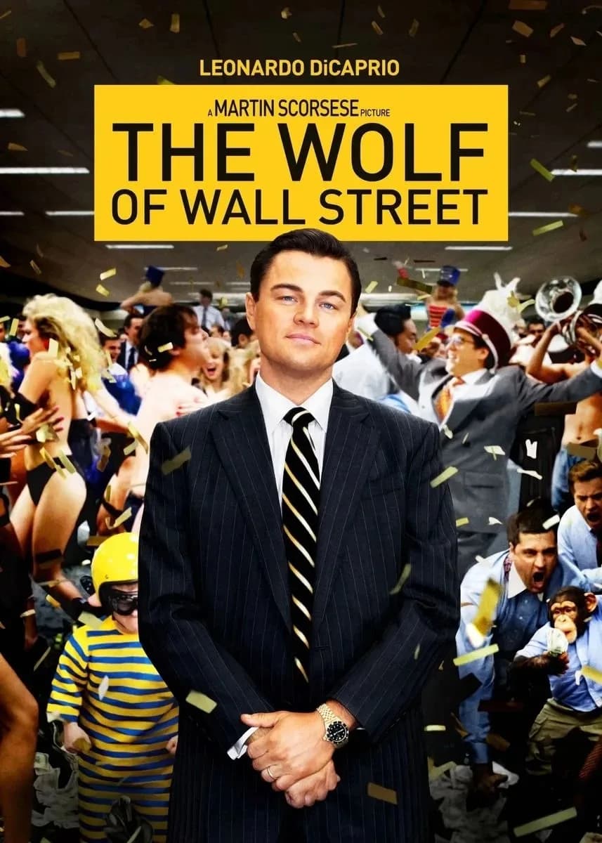 Affiches et imprimés du film classique le loup de Wall Street, peinture sur toile Leonardo DiCaprio,