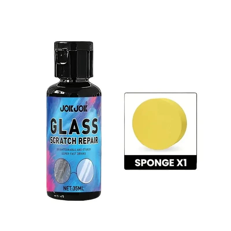 Crème réparatrice contre les rayures en verre, Kit polyvalent de 35ml, formule douce, lentille, fixa