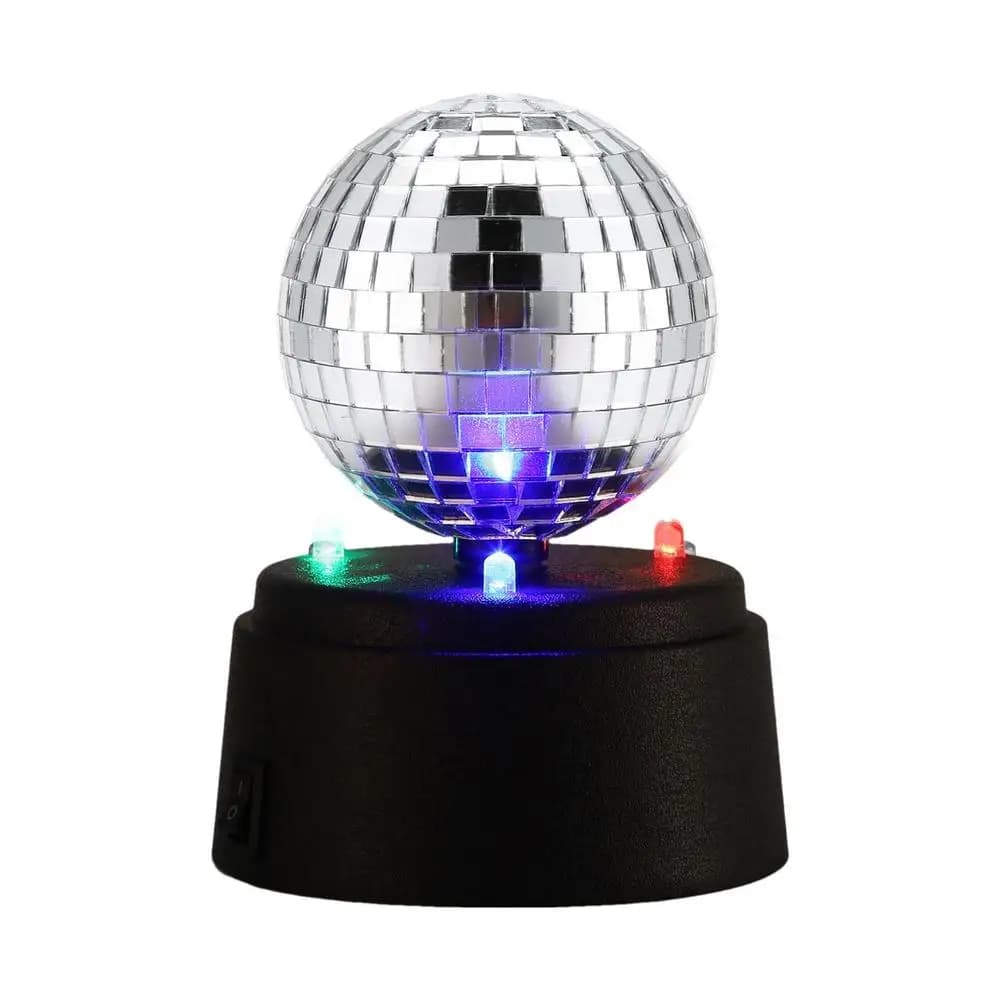 Boule de Miroir Chang Rotative, Décoration de ix, Petite Scène de brev