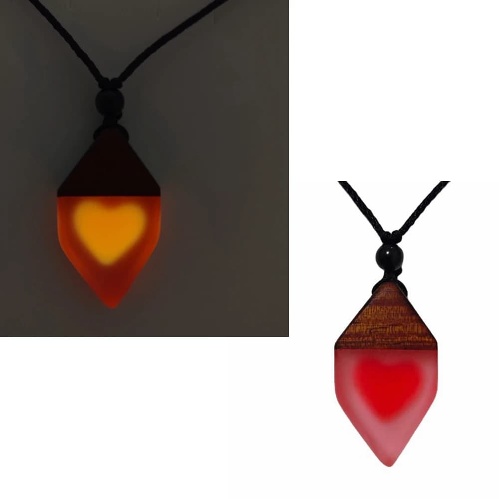 Pendentif en forme de cœur bleu, esthétique rétro simple, inspiré par l'amour, nouvelle mode, romant