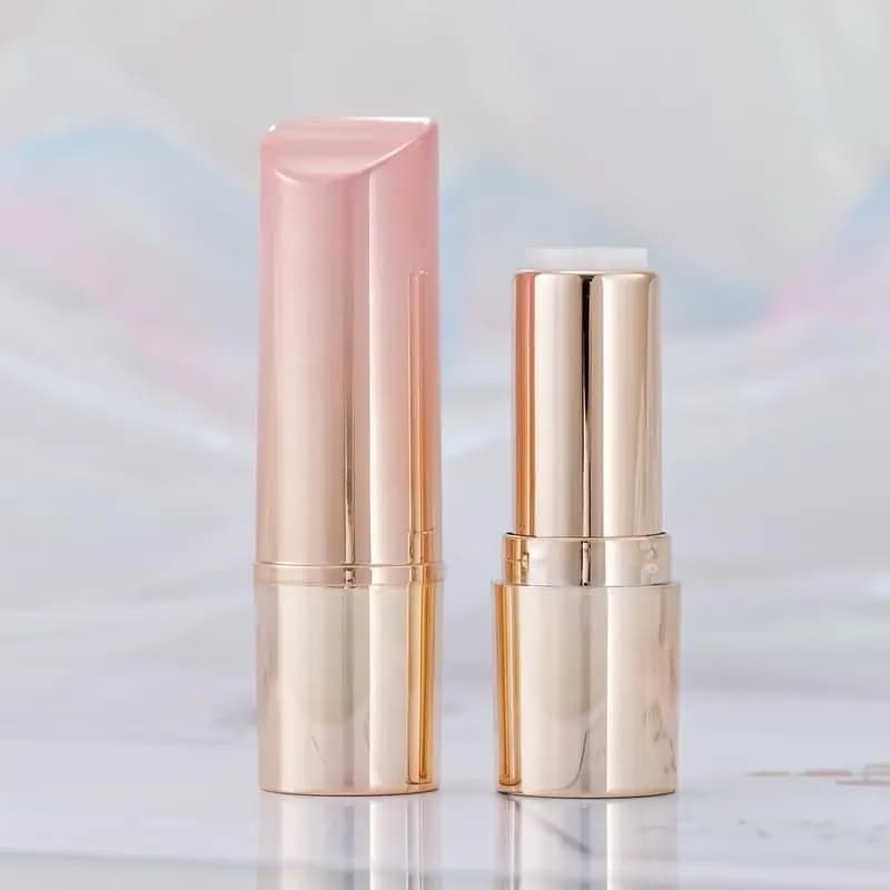 Brillant à lèvres cosmétique 12.1mm bouteilles de rouge à lèvres vides Tubes de baume à lèvres ronds