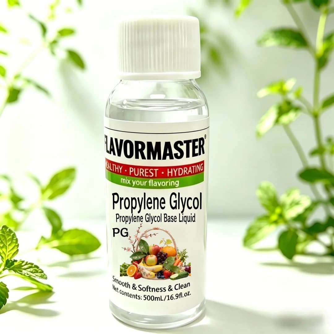 FLAVOURIST 500mL VG PG E Base Liquide Mixte Propylène Glycol et Glycérine Végétale 50/50 70/30 Jus 5