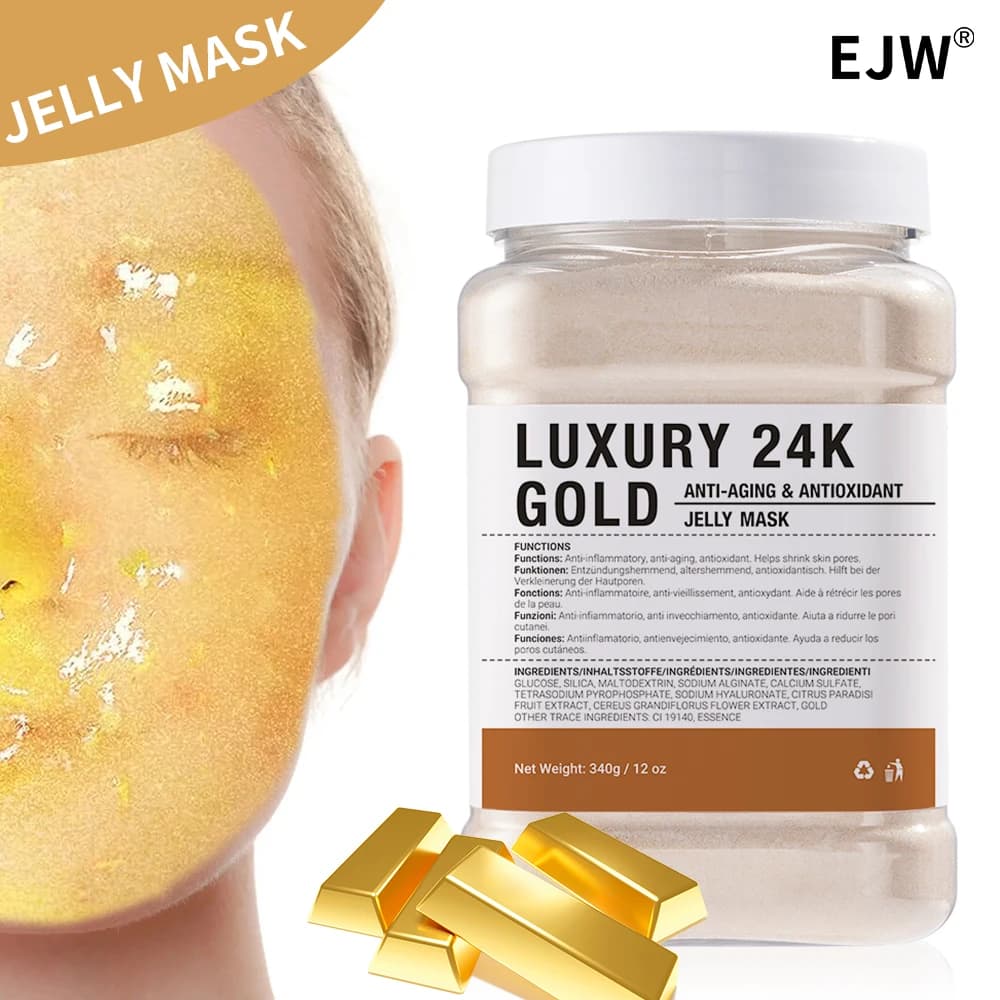 Masque en poudre pour le visage Pro, au curcuma, contrôle du sébum, nettoyage en profondeur, élimina