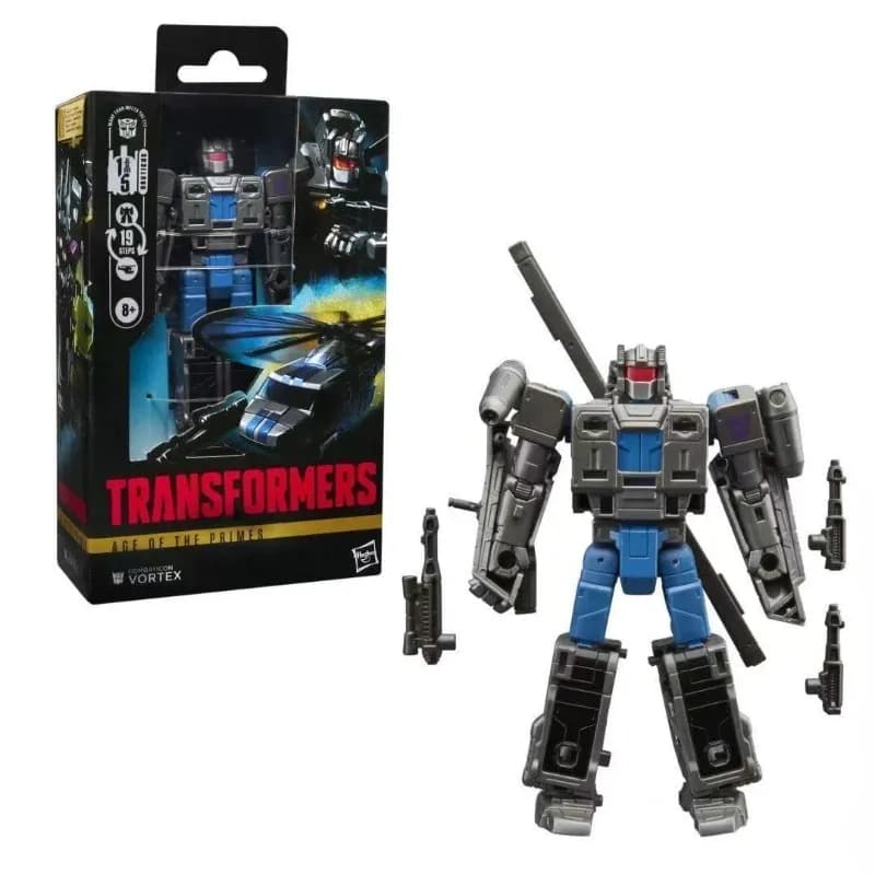 Jouets Transformers Hasbro en stock, Age Of The Primes Vortex, modèle de collection de robots, figur