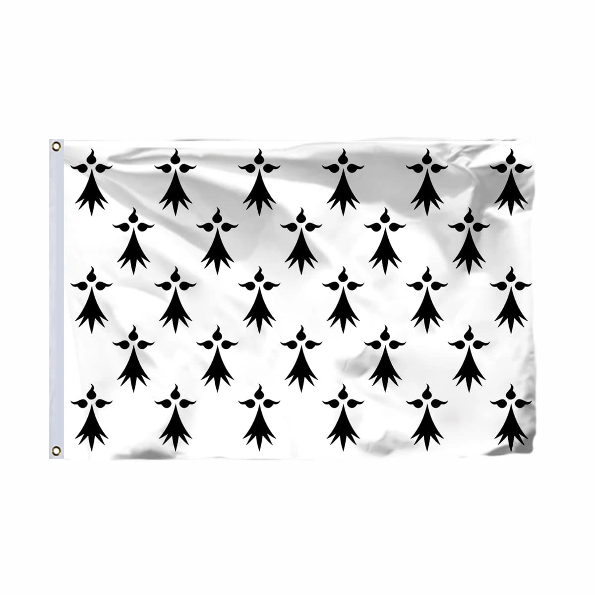 Drapeau de la province de Bretagne, France, choix de tailles : 21X14CM/2X3ft/3X5ft/45X30CM/30X20CM 9
