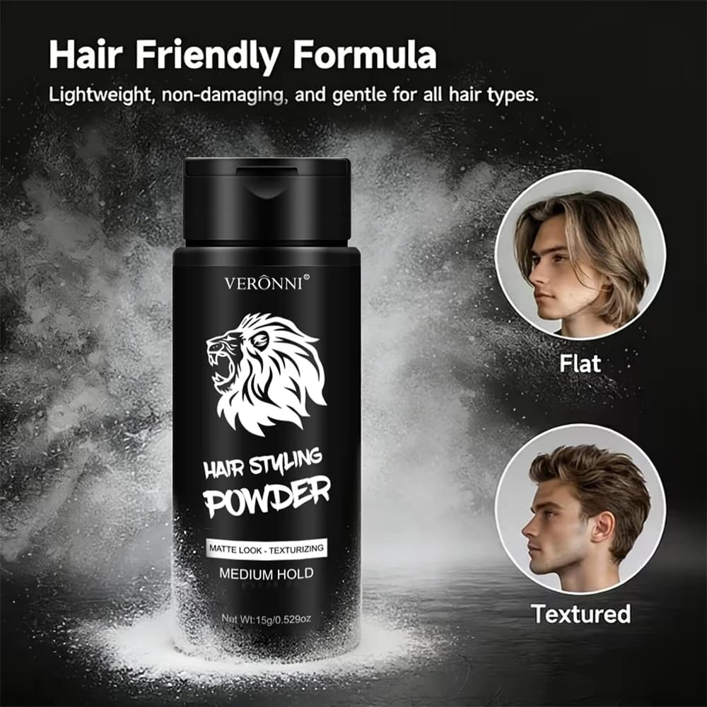 Poudre coiffante volumisante pour cheveux, contrôle du sébum, poudre pour cheveux volumineux, augmen