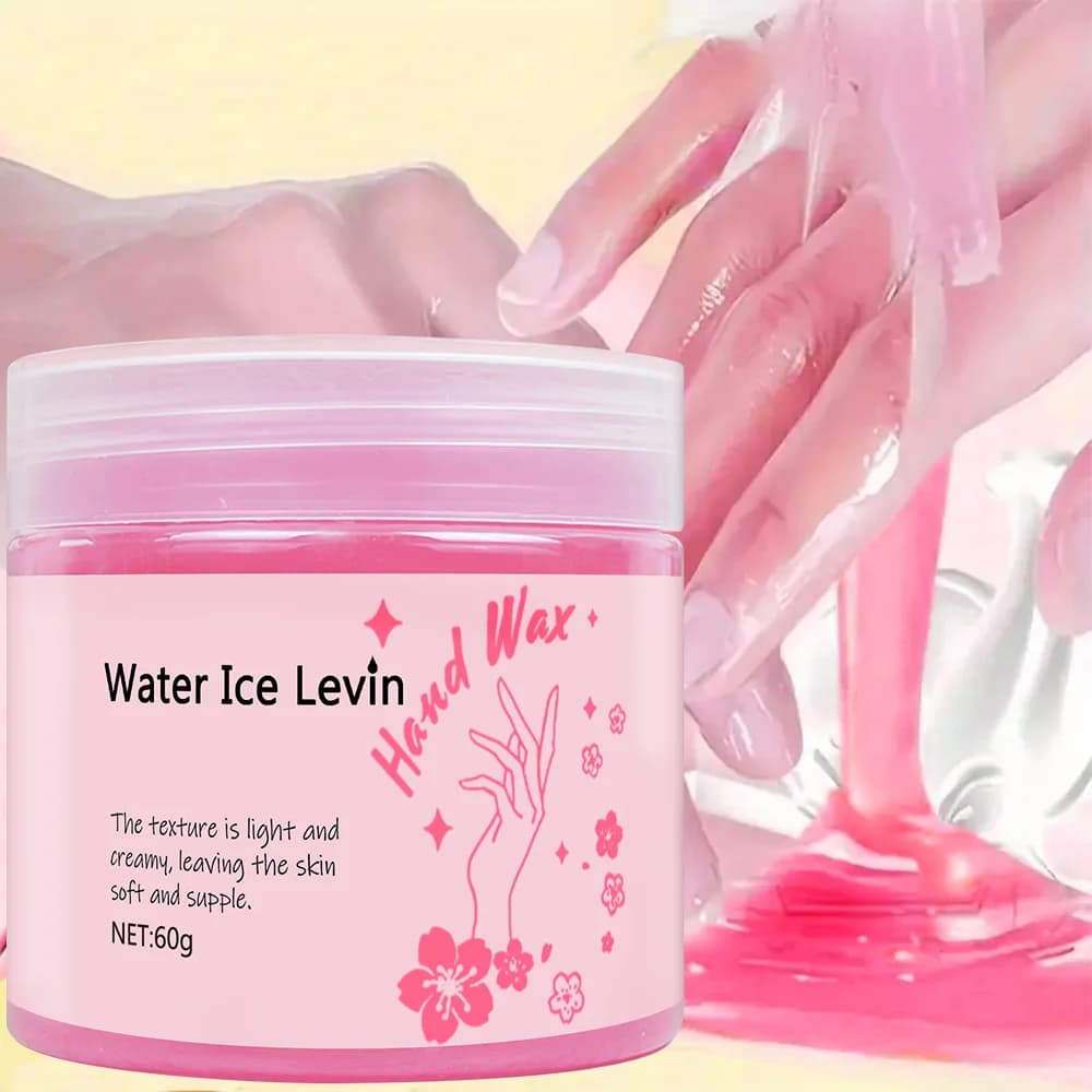 Cire pour les mains et les pieds parfumée aux cerises - paraffine hydratante anti-allergique contena