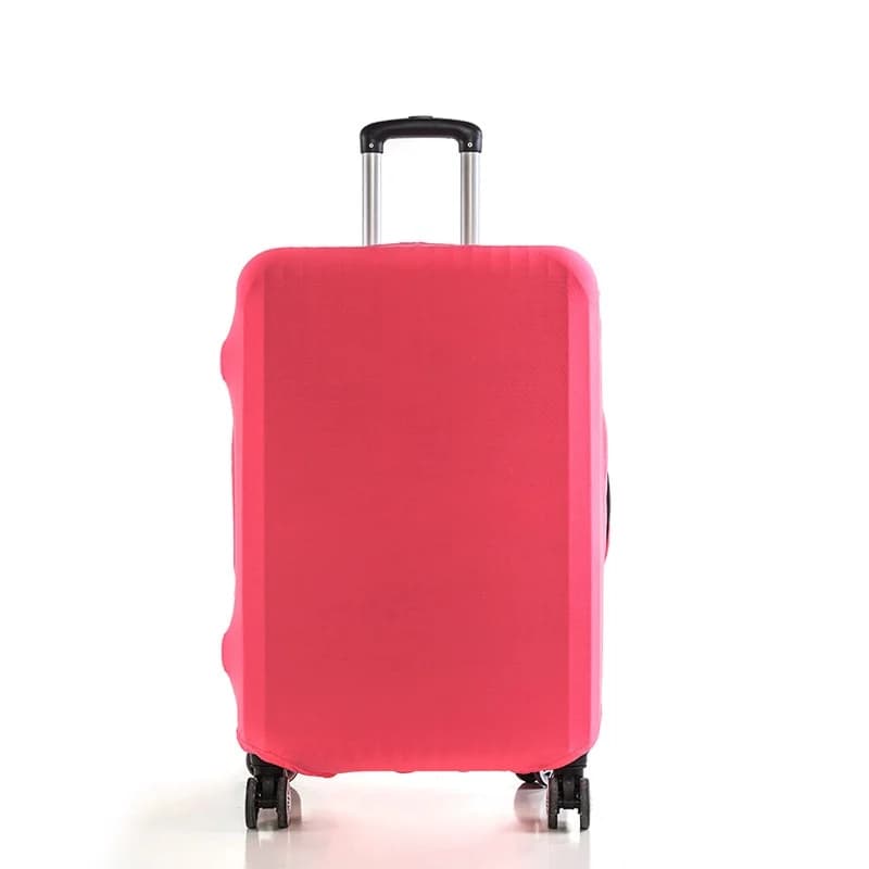 Housse de protection pour valise de voyage, housse de protection pour bagages, couleur unie, adaptée