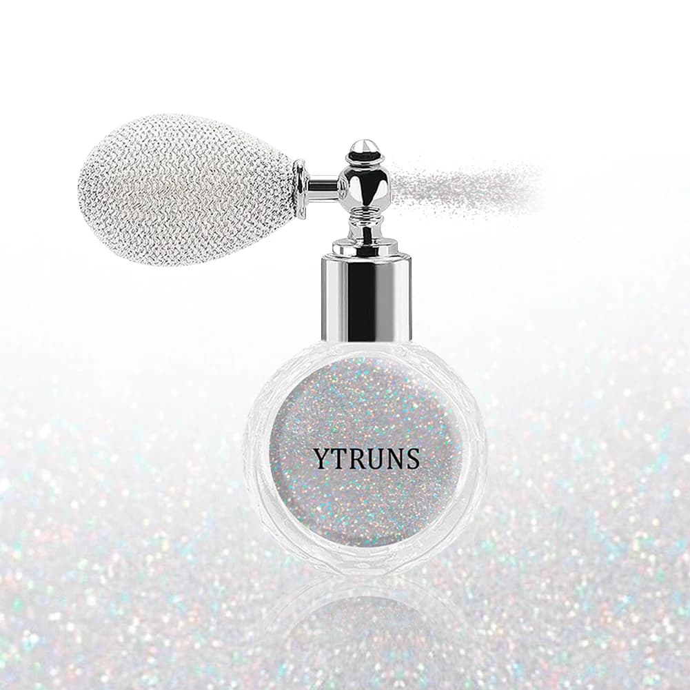 Spray à paillettes étoiles, système de mélange de couleurs, surligneur de maquillage corporel, poudr