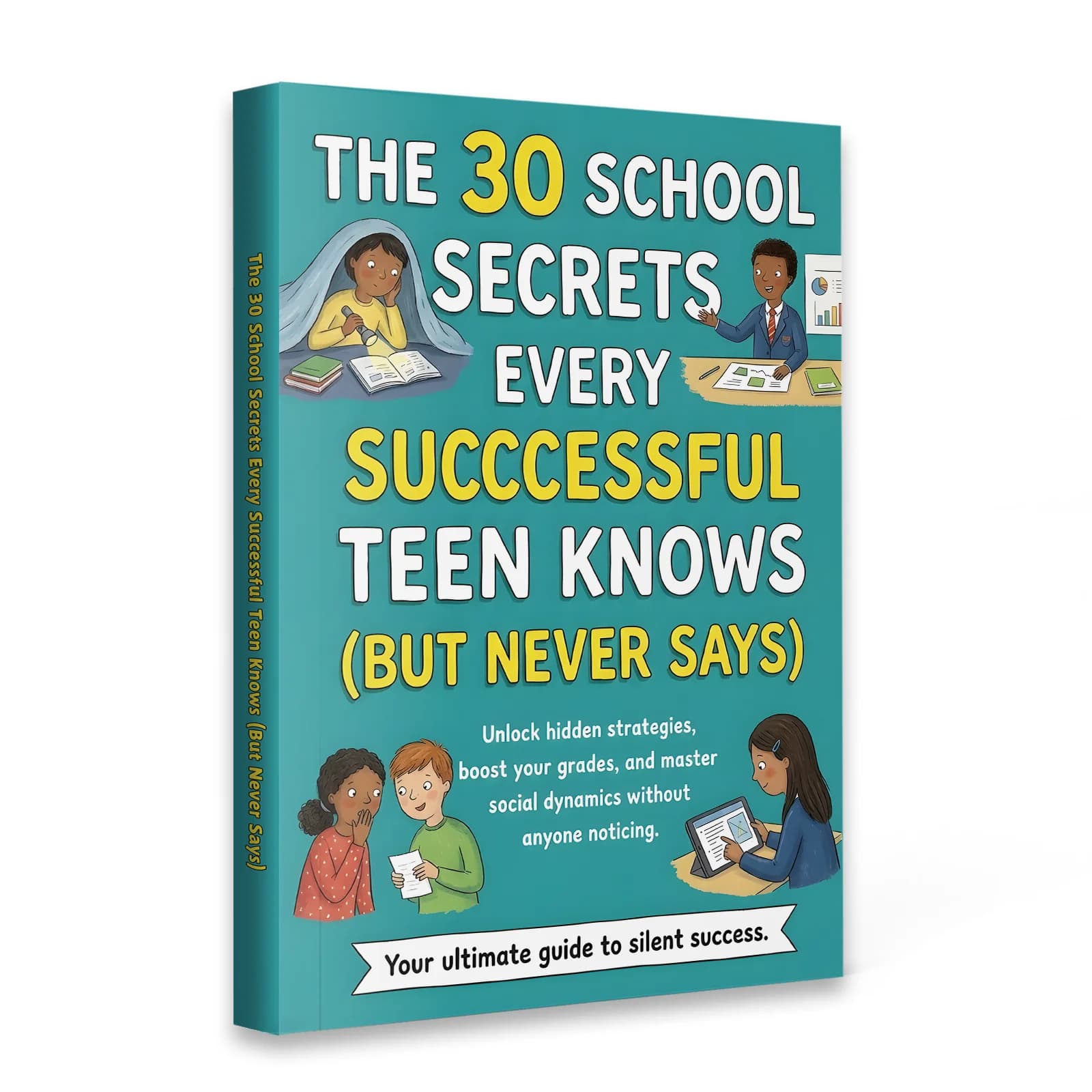 30 secrets scolaires pour adolescents : comment étudier plus intelligemment, vaincre le stress, déve