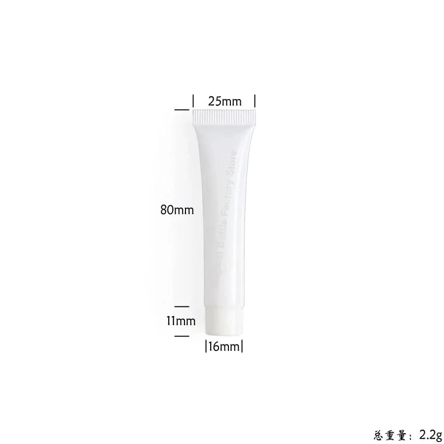 Tubes Souples Cosmétiques pour Crème Blanche, Flcopropriété de Gratitude, Tube BB Brème, Bouteille d
