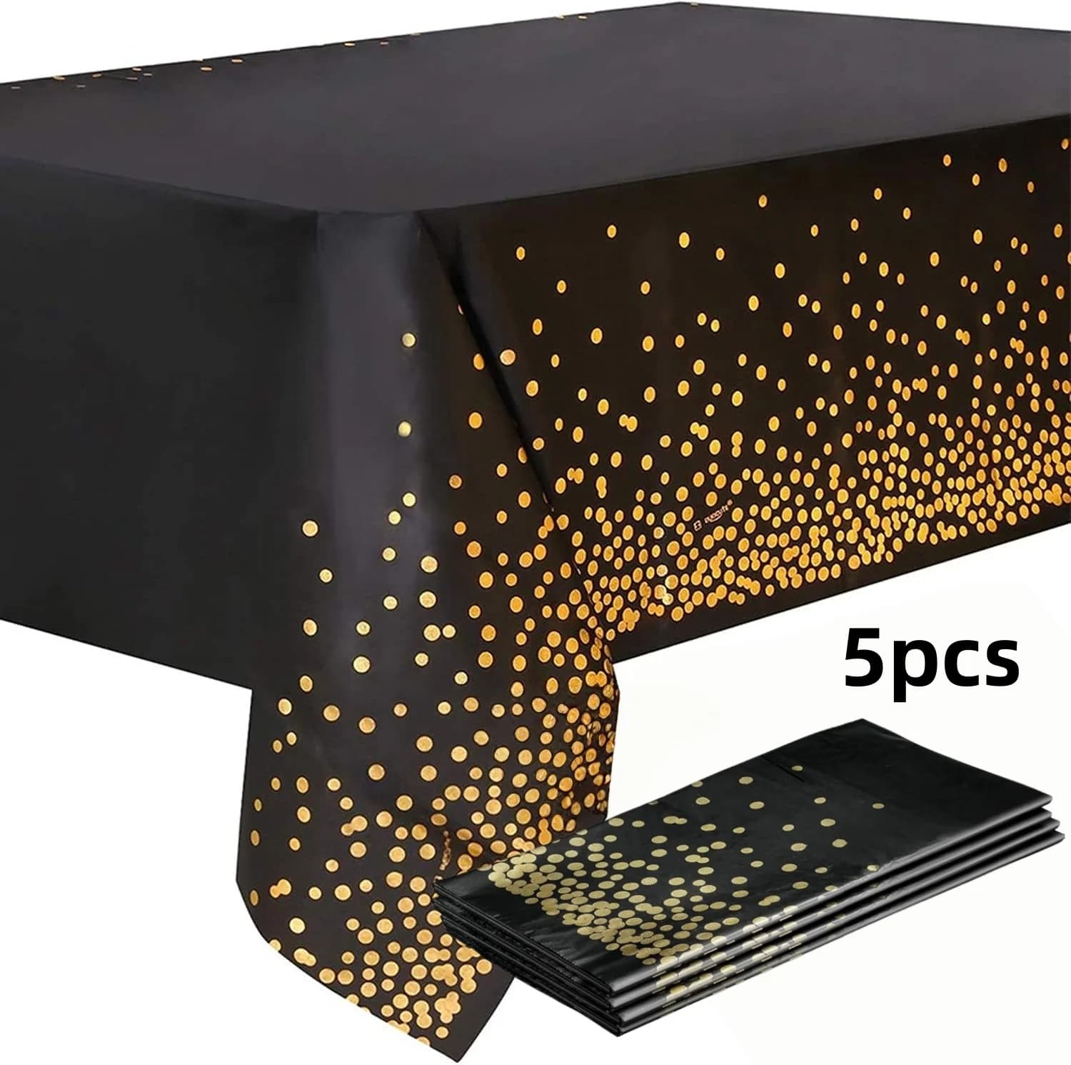 5 pièces toiles de Table jetables Premium pour fêtes nappes décoratives pour Tables rectangulaires,