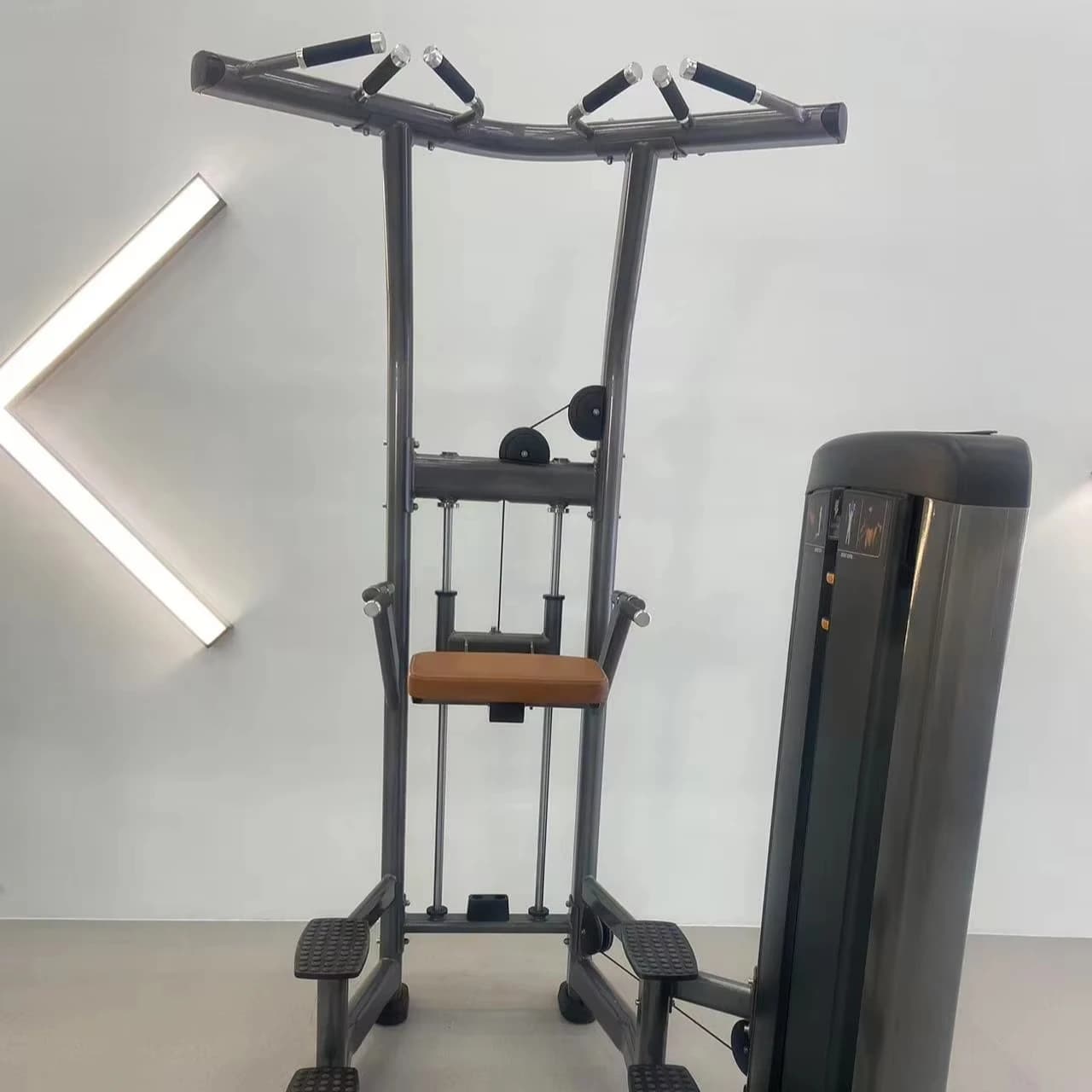 Machine d'extension dorsale - Équipement de fitness réglable pour le renforcement du bas du dos - Co