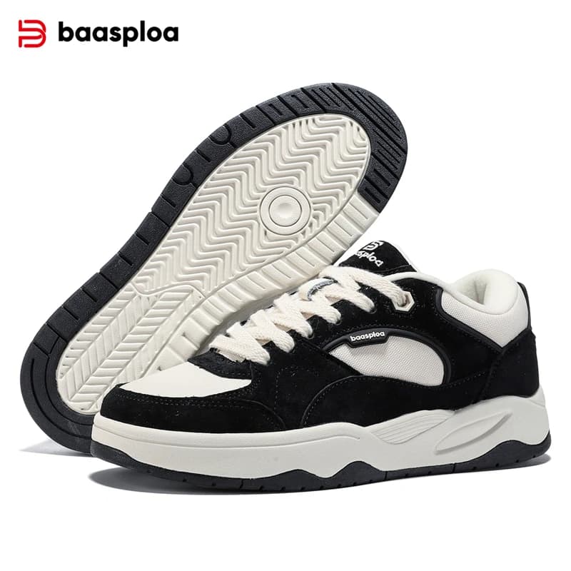 Baasploa femmes chaussures de marche nouveau confort en cuir espadrilles décontractées femme nouvell