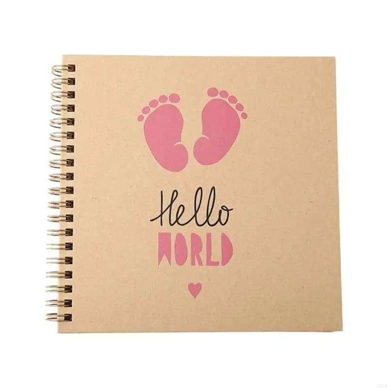 Livre mémoire d'enfance Baby Photo Album pour les parents créatifs capturant les mots en début premi
