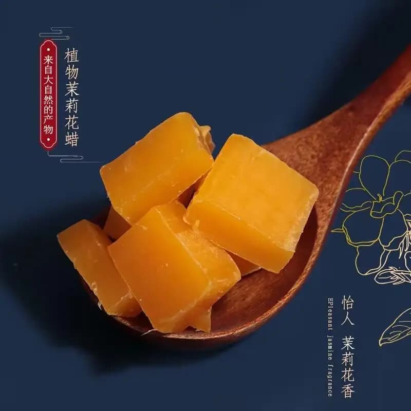 100 g de cire pure naturelle 100% de haute qualité - Jasmin, Fragrans d'Osmanthus et parfum de rose