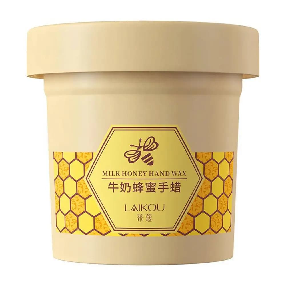 Cire pour les mains au lait au miel, masque hydratant, exfoliant, dissolvant de peau morte, crème de
