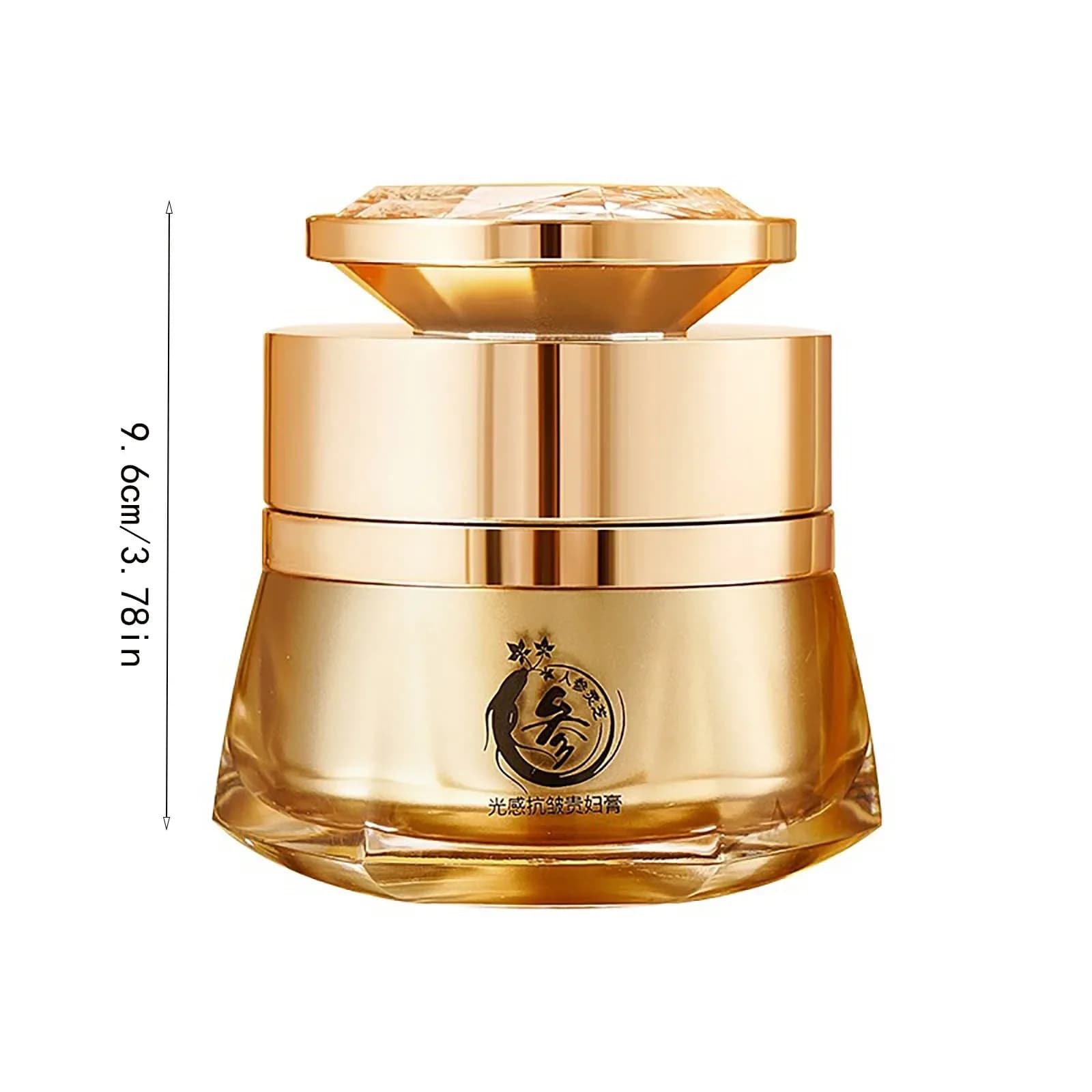 Ginseng Ganoderma anti-rides, soin du visage au ginseng pour peaux sèches et vieillissantes, anti-ri