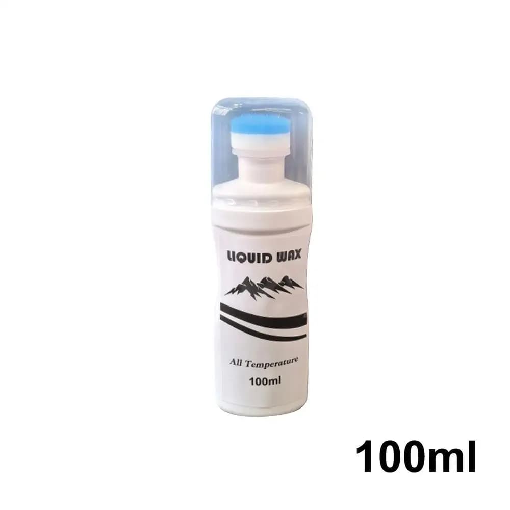 Cire de Ski liquide longue durée, 100ml, haute vitesse, avec applicateur pour Skis, snowboards, Spor