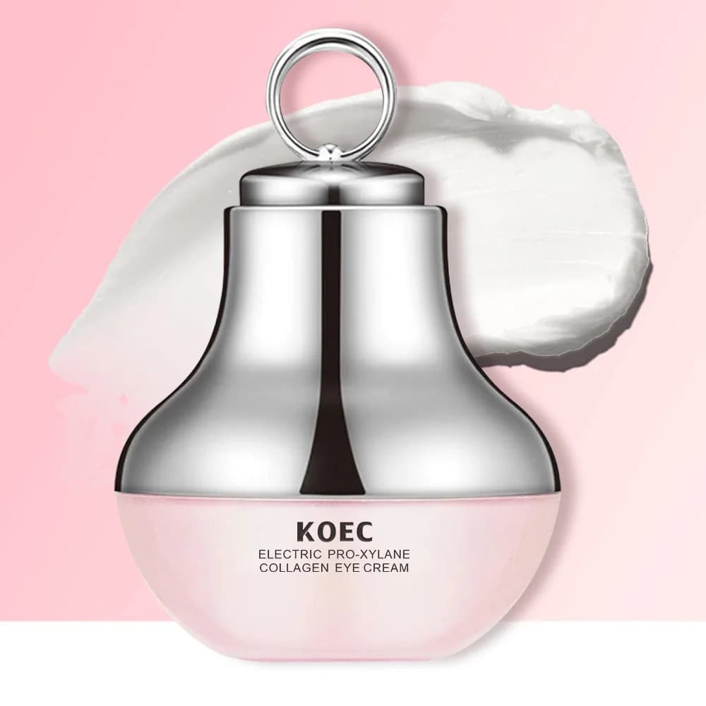 KOEC – crème de Massage électrique au collagène Pro-Xylane pour les yeux, raffermissante, éclairciss