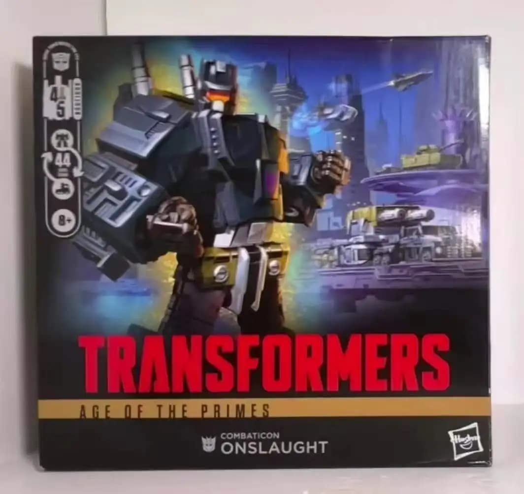 Figurine d'action Transformers Age of Primes Onslaught - Robot articulé, jouet de collection exquis,