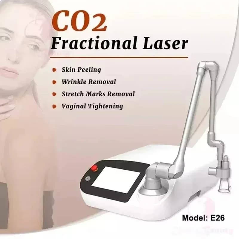Laser Co2 portable laser fractionné CO2 élimination des rides de la peau traitement de l'acné machin