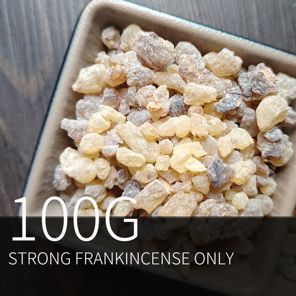 Brûleur et ensemble d'encens 50g, bougie minimaliste d'encens de qualité supérieure, chauffe-encens 