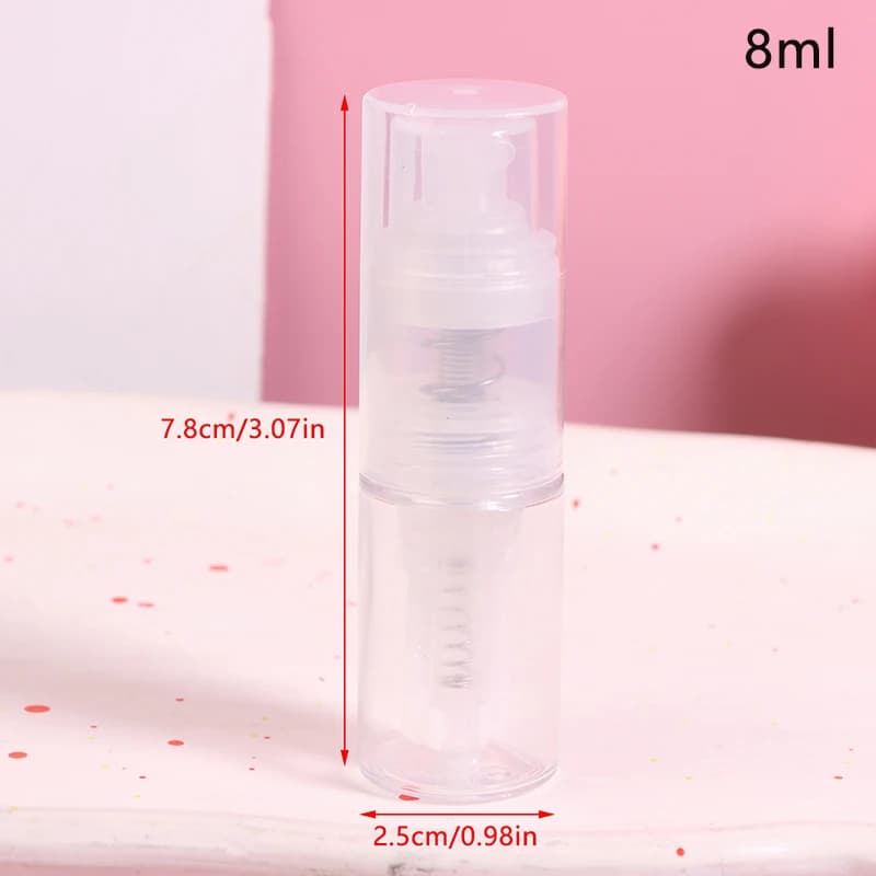 Poudre sèche en plastique pour bébés et enfants, flacon pulvérisateur rechargeable, atomiseur, distr
