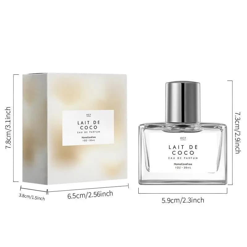 Spray parfumé au lait de coco floral fruité naturel, parfum gourmand frais, brume corporelle longue 